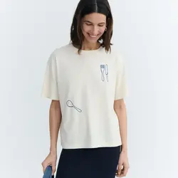 Thinking Mu Lucia Coberts Pannacota Tee