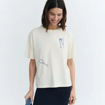 Thinking Mu Lucia Coberts Pannacota Tee