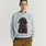 Thinking Mu Thinking Mu Pet Portrait Bonnie Sweatshirt Blue