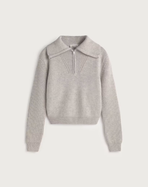 Thinking Mu Thinking Mu Tanit Knitted Sweater Grey