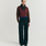 Thinking Mu Thinking Mu Tanit Knitted Sweater Brown Block