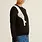 Dedicated Dedicated Sweater Arendal Long Cat Black