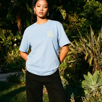 On Vacation Lemon Squeezy T-shirt Light Blue