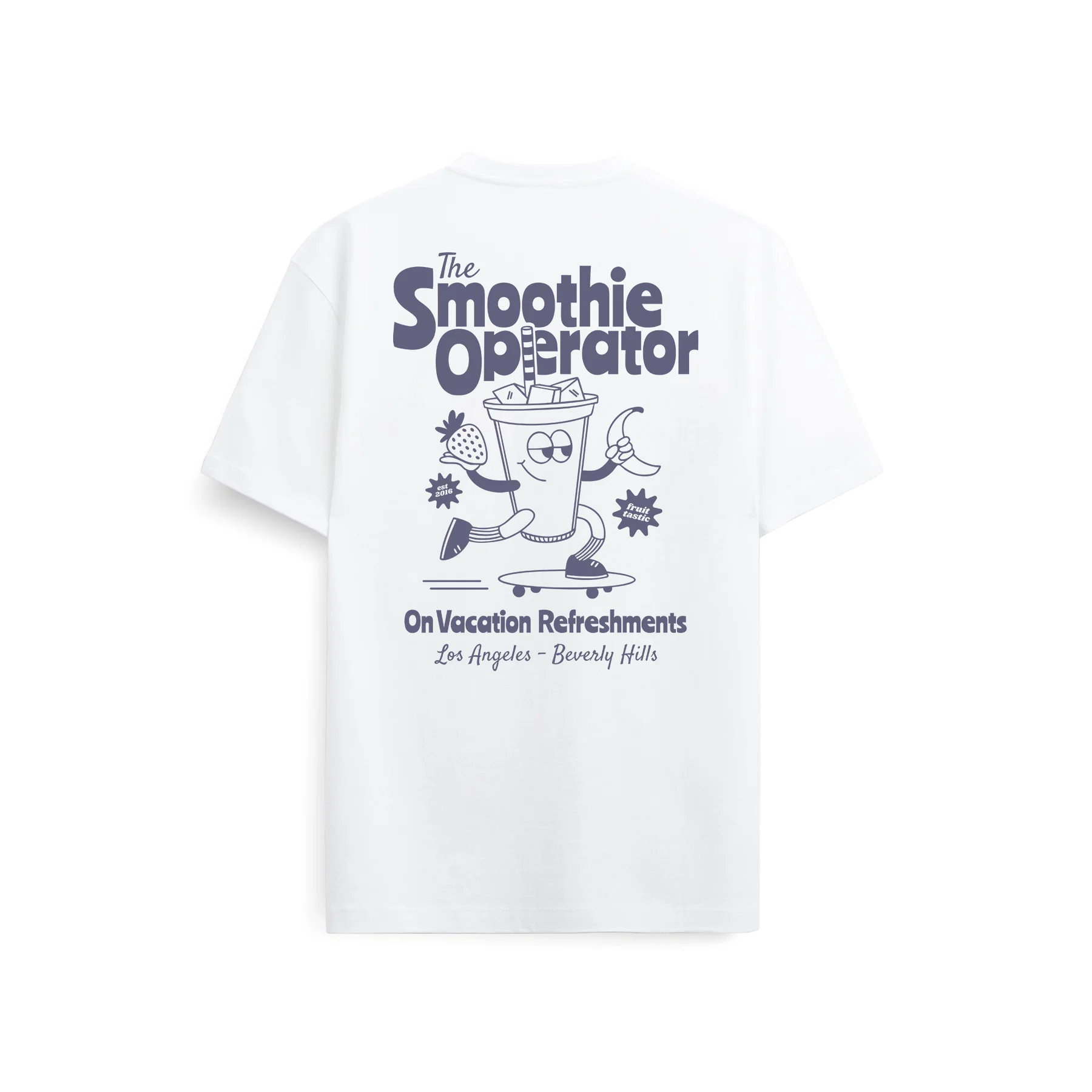On Vacation On Vacation Smoothie Operator T-shirt White