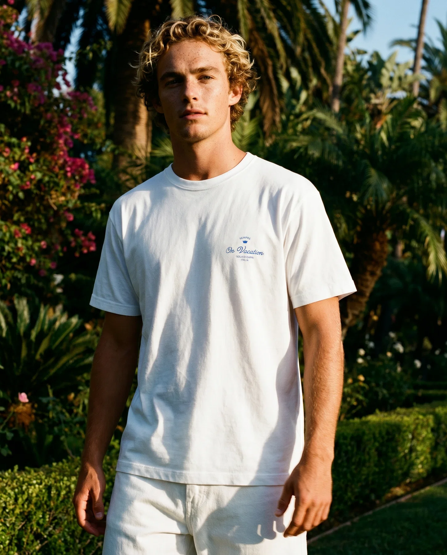 On Vacation On Vacation Capri T-Shirt White