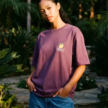On Vacation Vitamin C T-Shirt Burgundy
