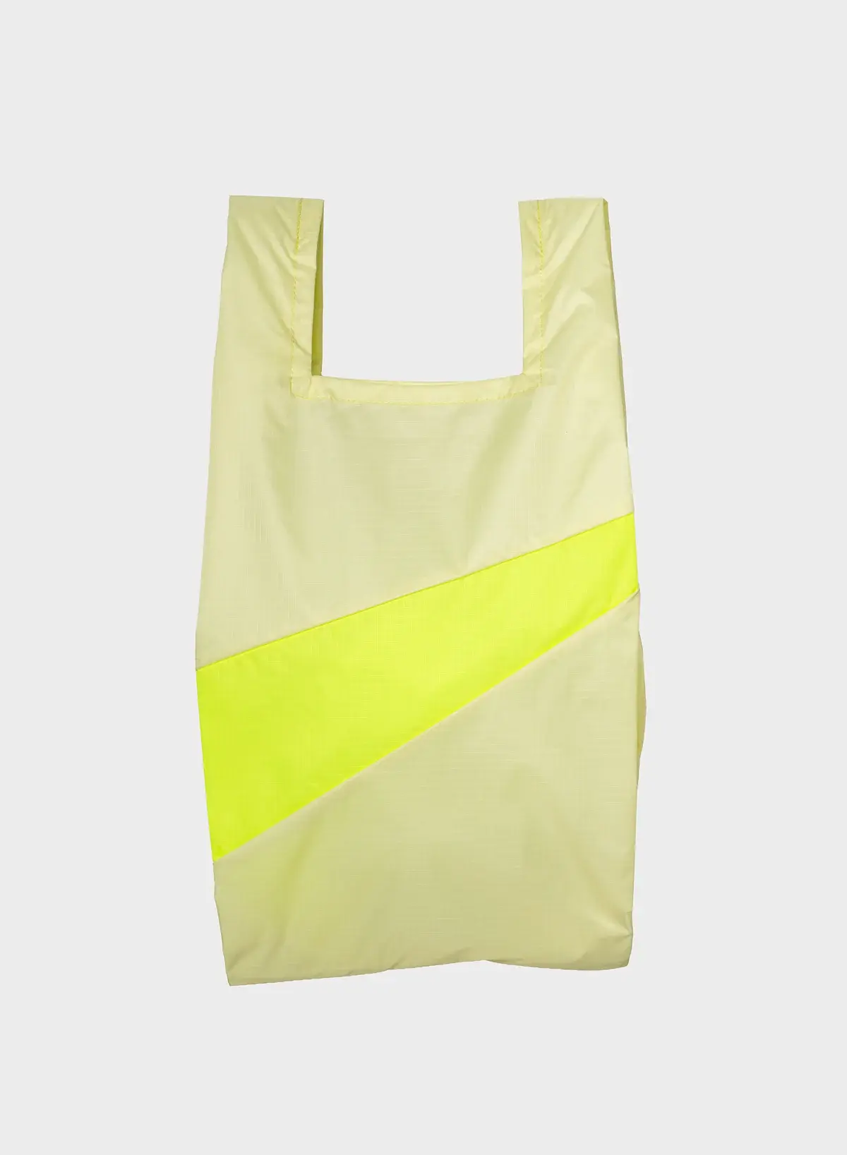Susan Bijl Susan Bijl The New Shopping Bag Leftover Joy & Fluo Yellow M