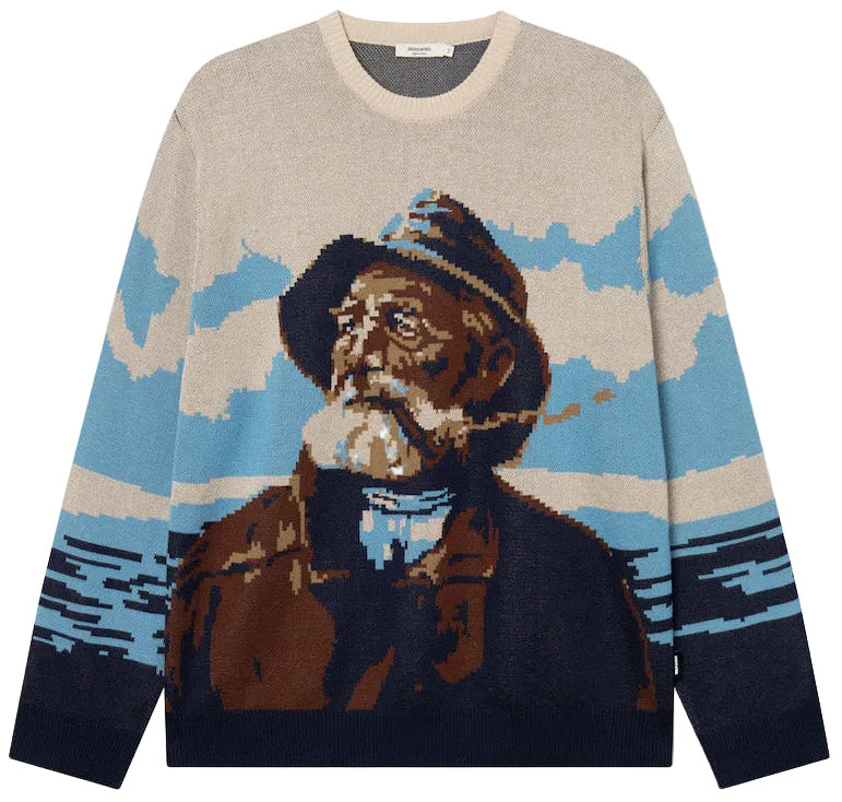 Dedicated Dedicated Sweater Mora Man and Sea Multi Color