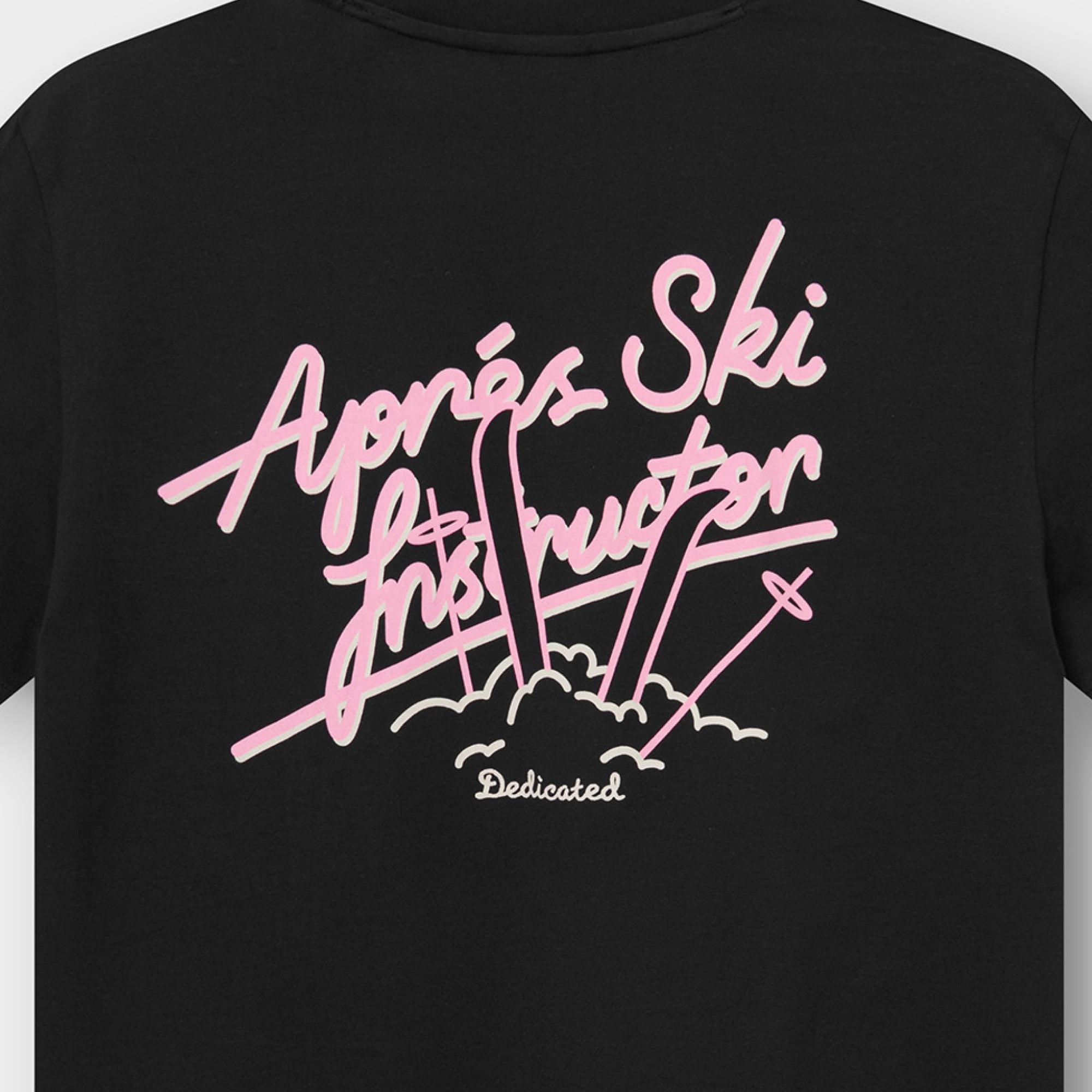 Dedicated Dedicated T-Shirt Stockholm Apres Ski Intstructor Black