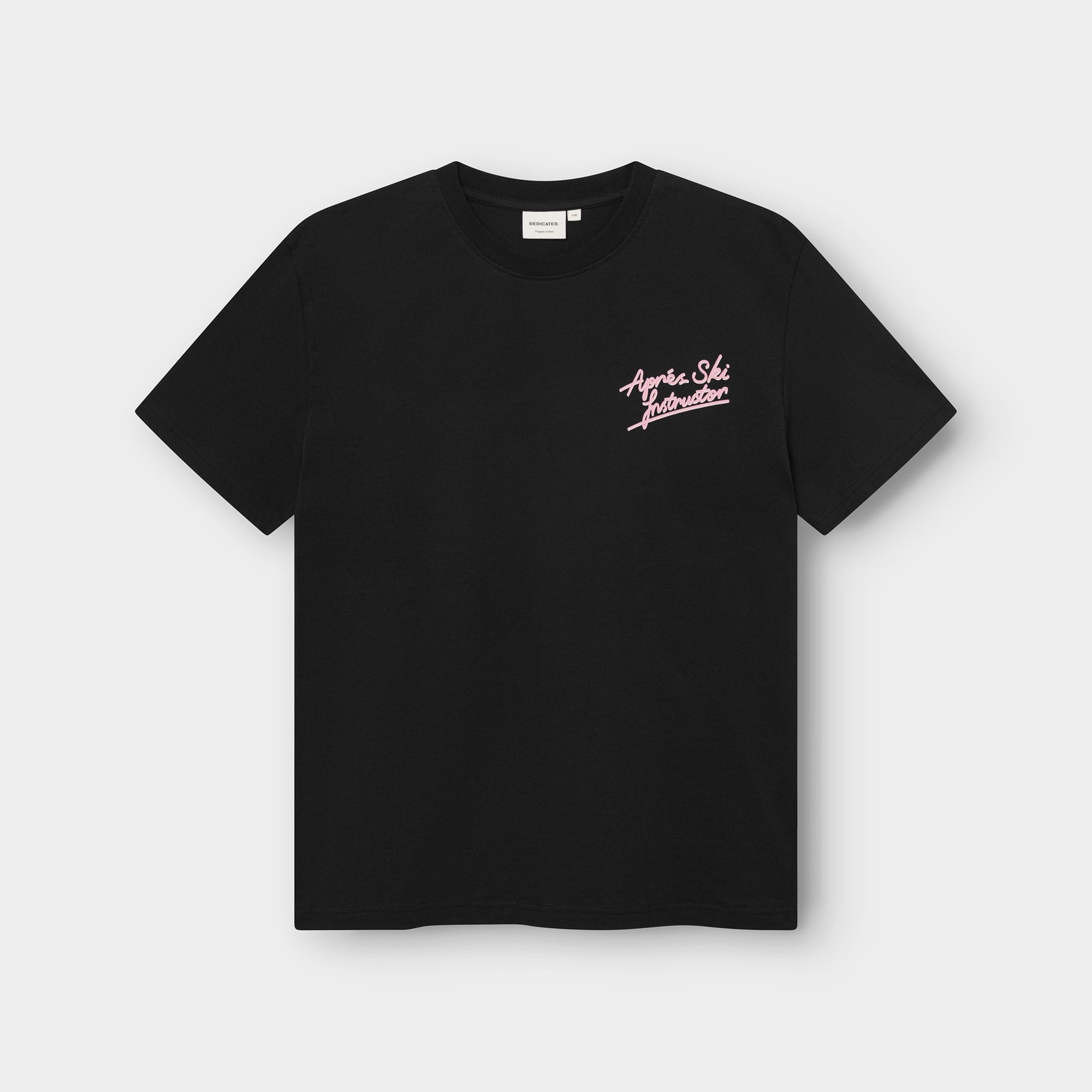 Dedicated Dedicated T-Shirt Stockholm Apres Ski Intstructor Black