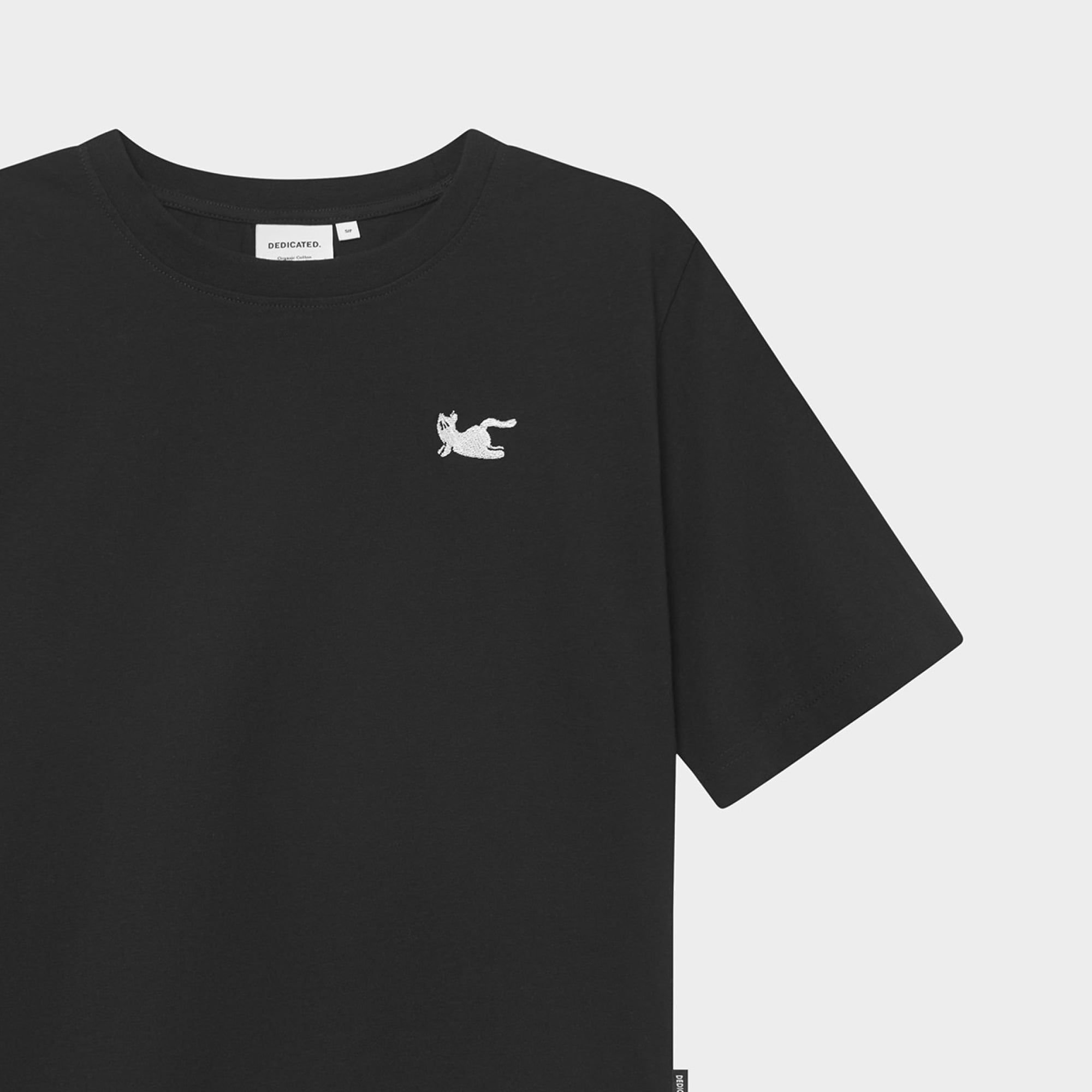 Dedicated Dedicated T-shirt Vadstena Cobra Pose Black
