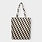 Dedicated Dedicated Tote Bag Torekov Pepita Cats Off-White