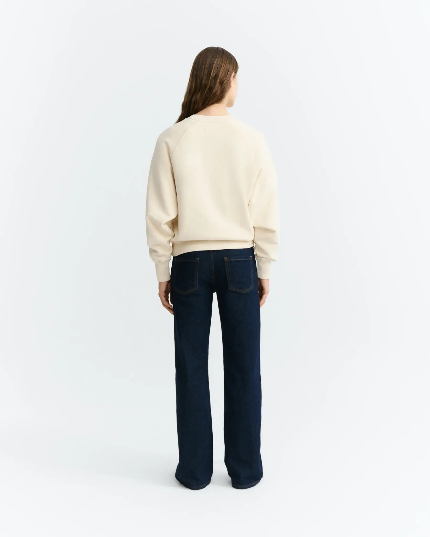 Thinking Mu Thinking Mu Figa  Bonnie Sweatshirt Pannacota