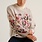 Dedicated Dedicated Sweater Limhamn Folk Flower Vanilla White