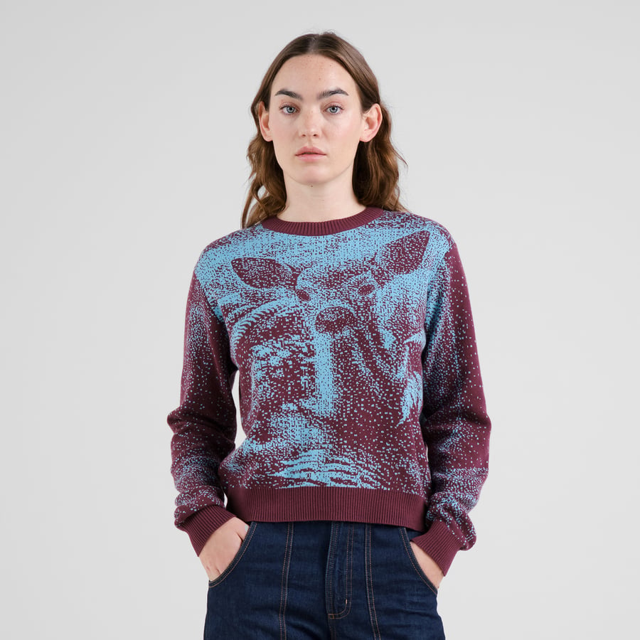 Dedicated Dedicated Sweater Arendal Fawn Multi Color