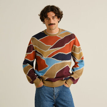 Dedicated Sweater Mora Patch Valley Multi Color