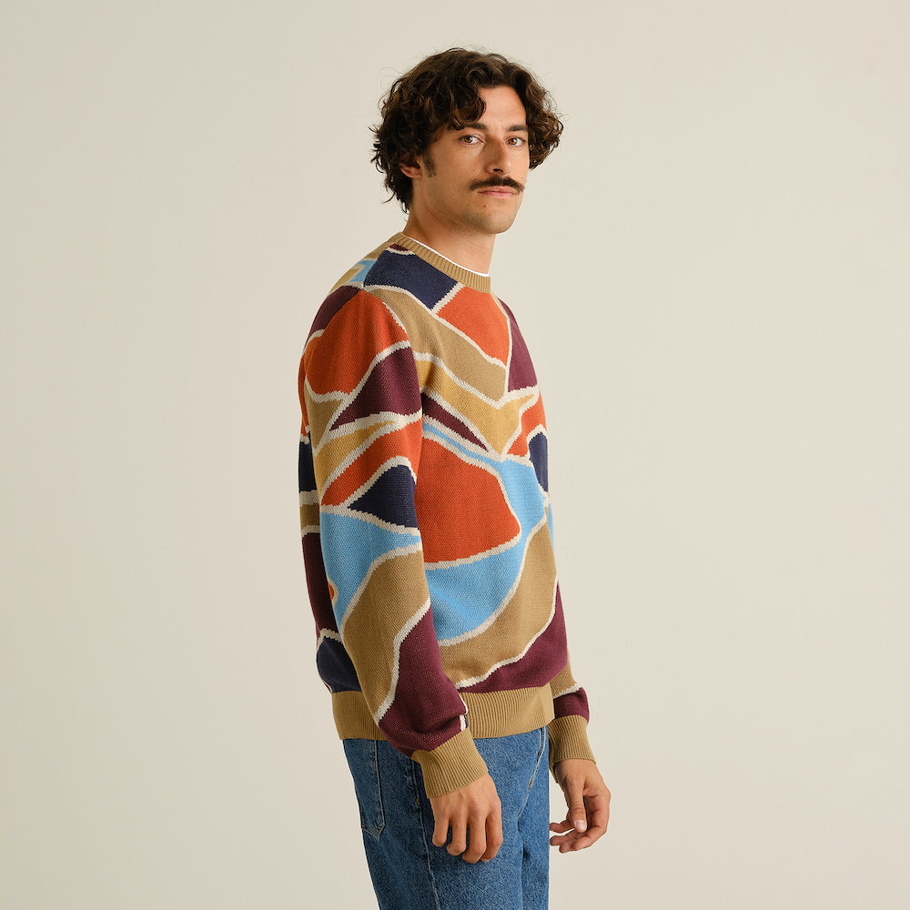 Dedicated Dedicated Sweater Mora Patch Valley Multi Color