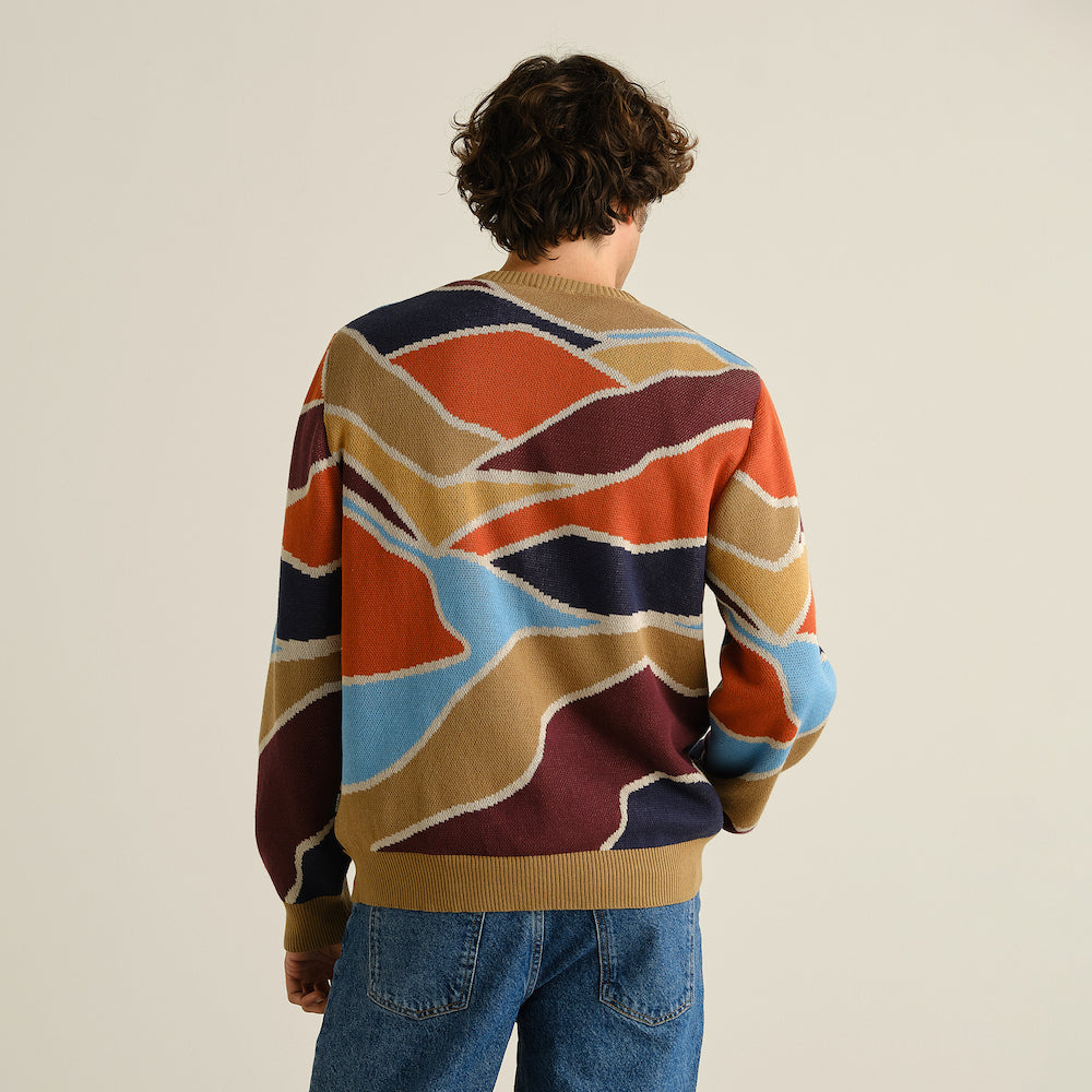 Dedicated Dedicated Sweater Mora Patch Valley Multi Color
