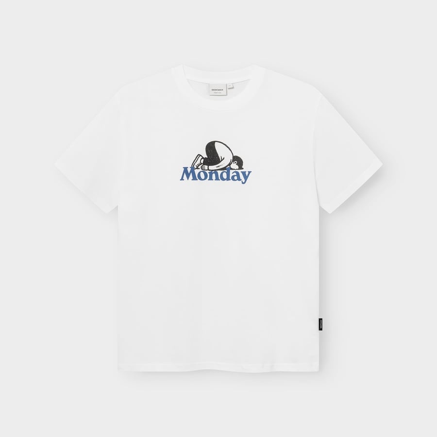 Dedicated Dedicated T-Shirt Stockholm Monday Crash White