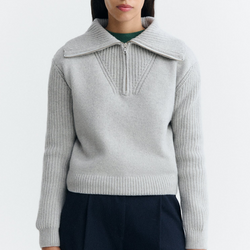 Thinking Mu Tanit Knitted Sweater Grey