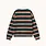 Tiny Big Sister Tiny Big Sister Striped Sweatshirt Ink Blue