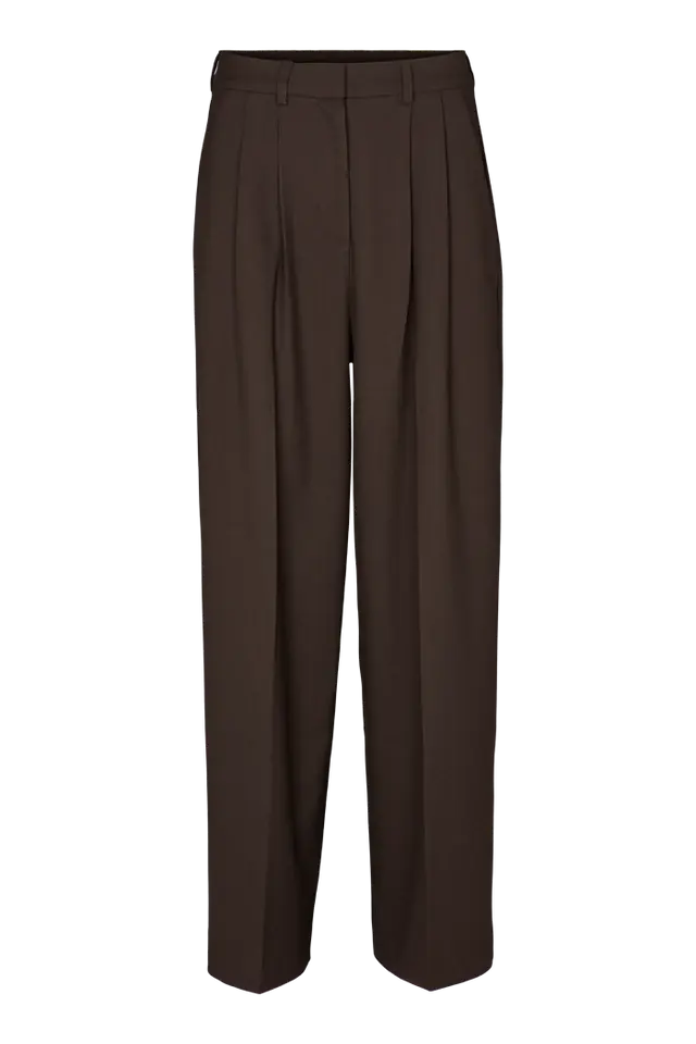 Basic Apparel Basic Apparel Marjo Pants Chocolate Torte