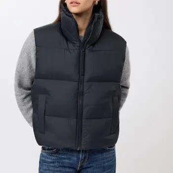 Langerchen Quilted Padded Bodywarmer Midnight