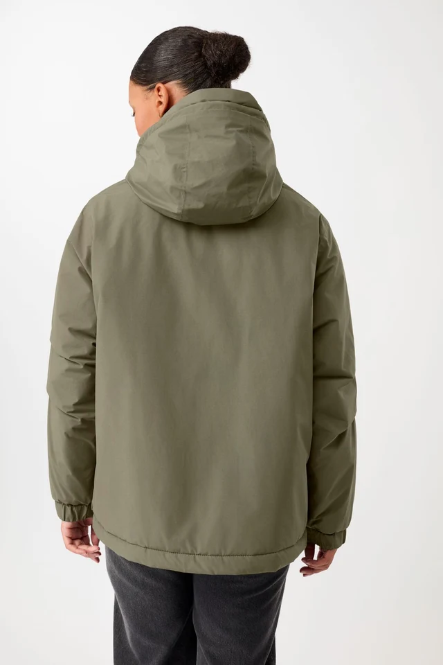 Langerchen Langerchen Padded Short Parka in a Loose Fit Sencha