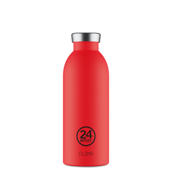24Bottles Clima Bottle Hot Red 500ML