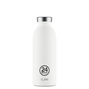 24Bottles Clima Bottle Ice White 500ml