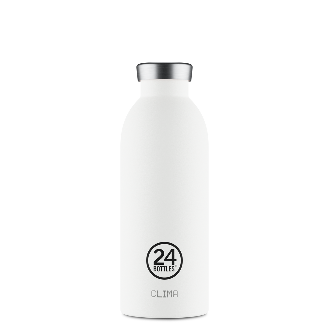 24Bottles 24 Bottles Clima Bottle Ice White 500ml