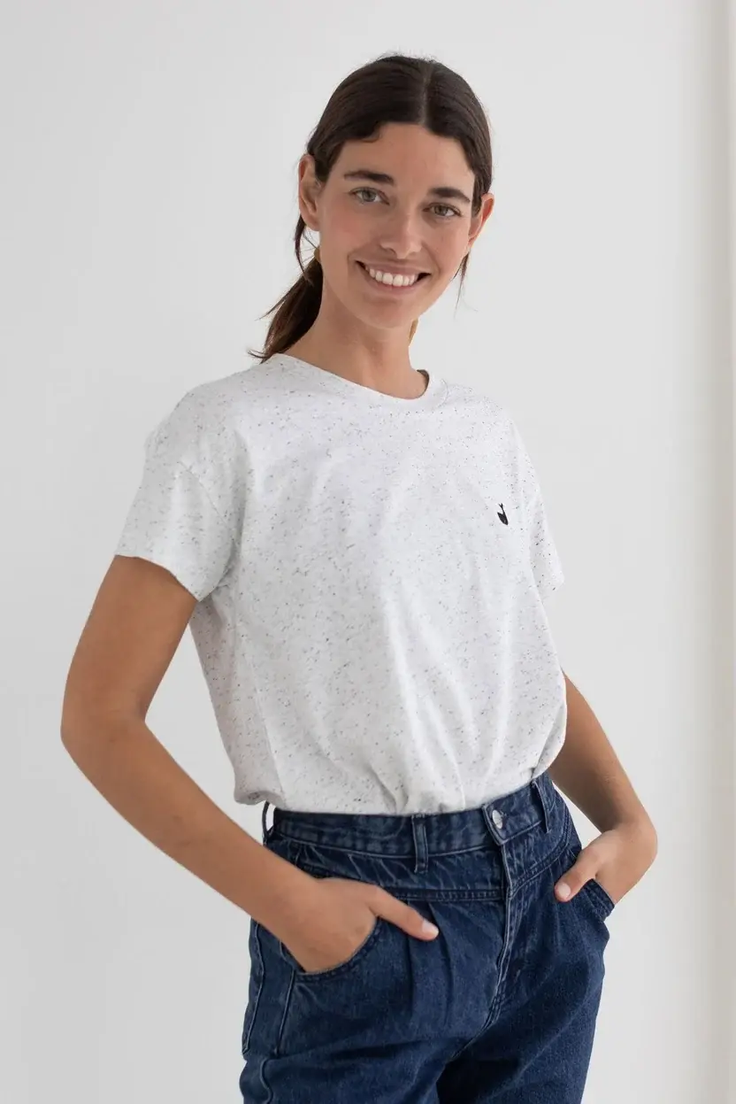 TWOTHIRDS TWOTHIRDS Sepanggar Shirt White Neps