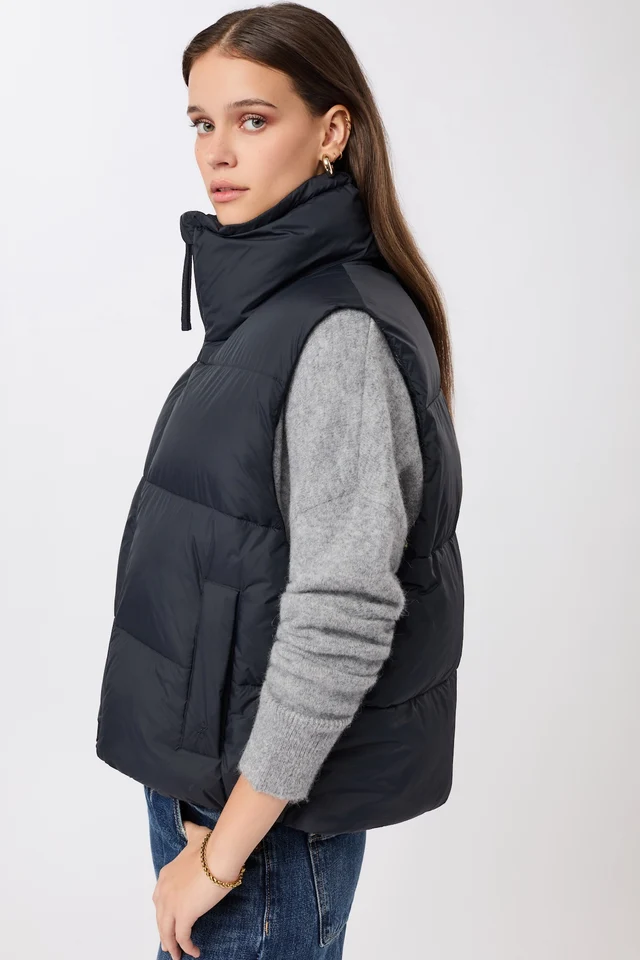 Langerchen Langerchen Quilted Padded Bodywarmer Midnight