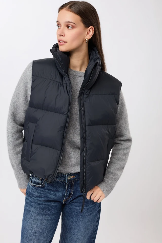 Langerchen Langerchen Quilted Padded Bodywarmer Midnight