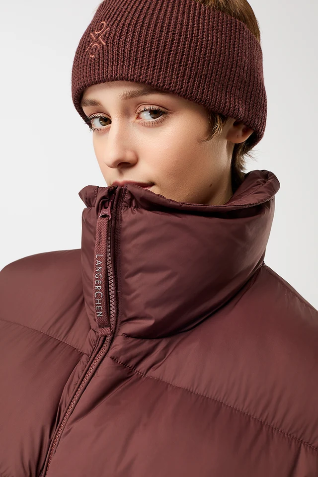 Langerchen Langerchen Quilted Padded Bodywarmer Burgundy