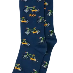 Alfredo Gonzales Socks Bicycles Navy
