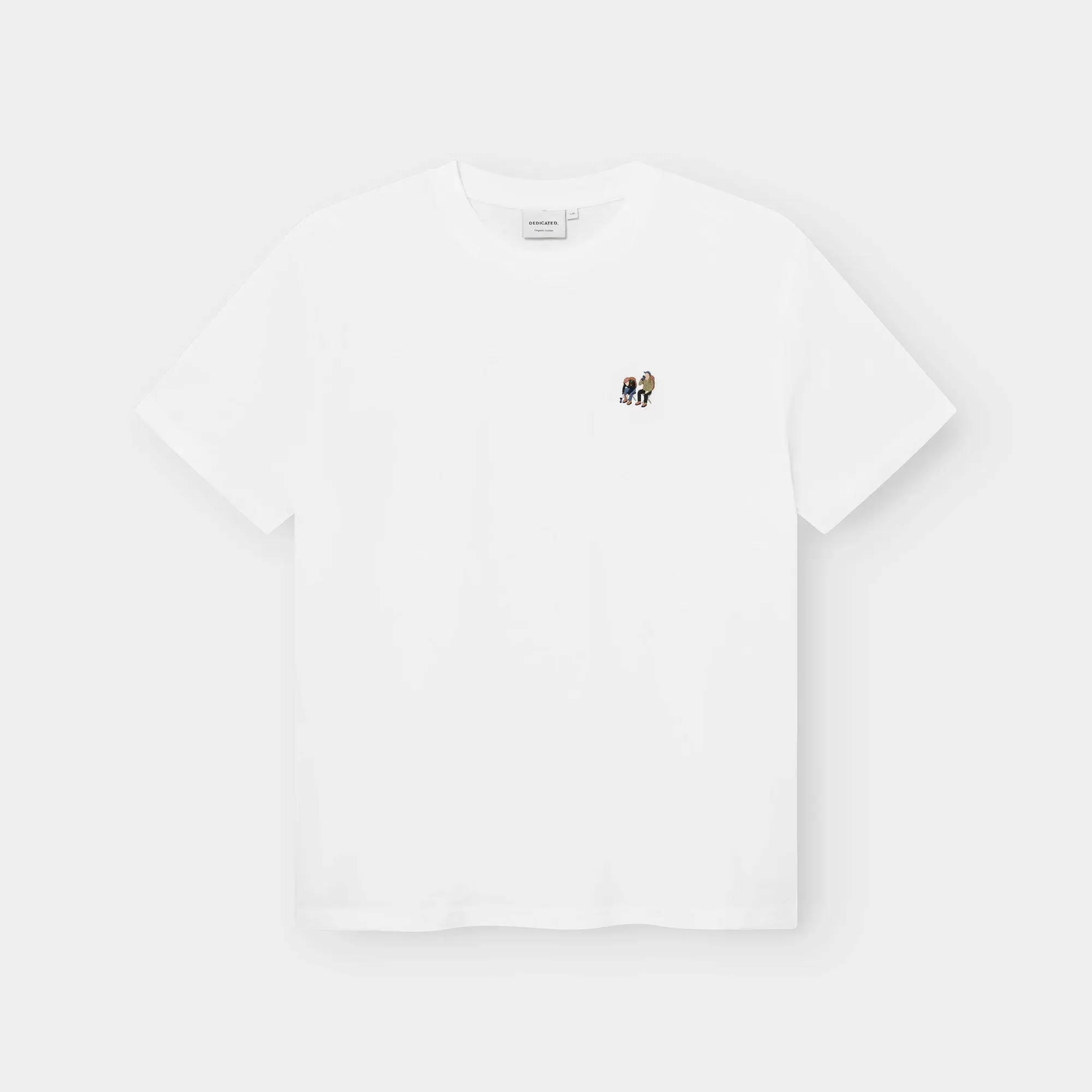 Dedicated Dedicated T-shirt Stockholm Camp Crew White