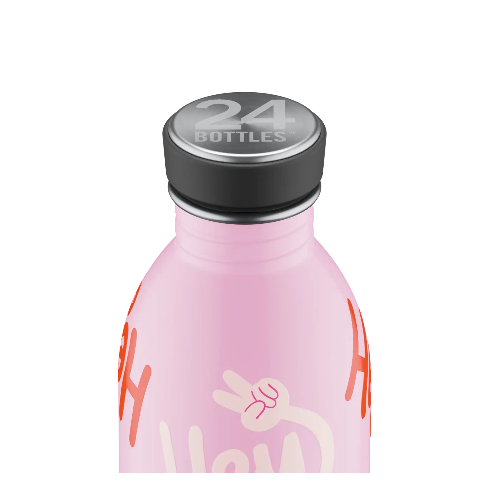24Bottles 24Bottles Urban Bottle Hey! Pink 500 ML