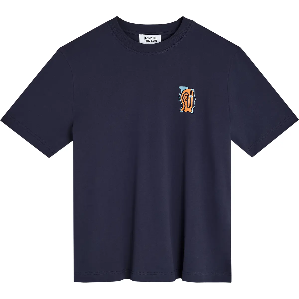 Bask in the Sun Bask In The Sun Navy JAZZMAN tee