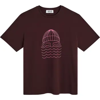 Bask in the Sun Wine TO THE SEA tee