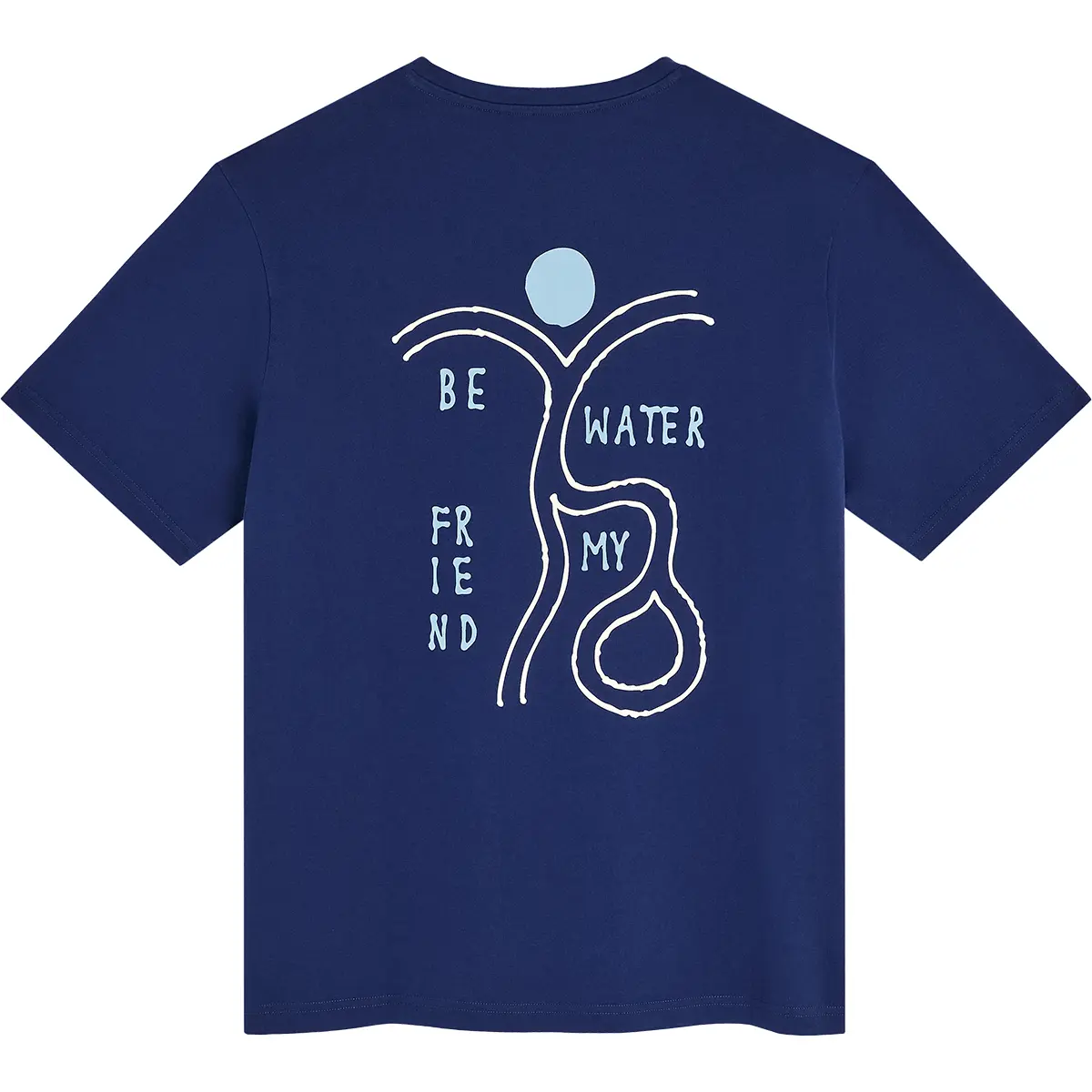 Bask in the Sun Bask In The Sun Indigo WATER tee