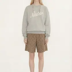Tiny Big Sister Sweatshirt Grey Heather