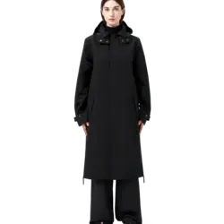 Maium Raincoat Mac Black