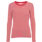 Basic Apparel Basic Apparel Ludmilla LS Tee  Tomato -White