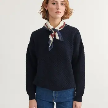 Basic Apparel Lis Sweater Sky Captain
