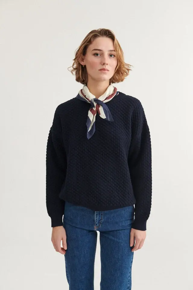 Basic Apparel Basic Apparel Lis Sweater Sky Captain