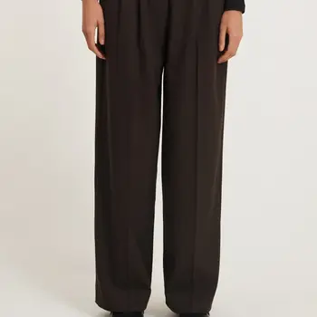 Basic Apparel Marjo Pants Chocolate Torte