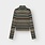 Dedicated Dedicated Rib Top Malma Irregular Stripe Green
