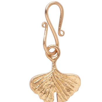 A Beautiful Story Mix&Match Ginkgo Leaf Small Charm Gold