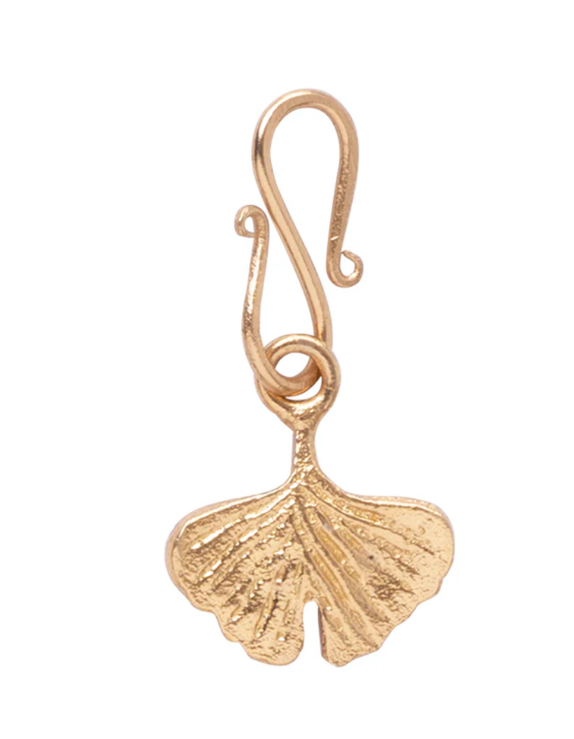 A Beautiful Story A Beautiful Story Mix&Match Ginkgo Leaf Small Charm Goud